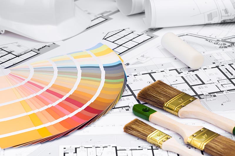 colour swatches
